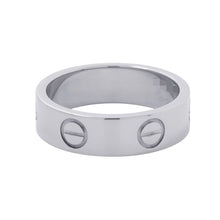 将图像加载到图库查看器中，CARTIER Love Ring Size Classic/53/#13B4084753/B4084700 18K White Gold
