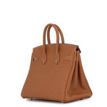 将图像加载到图库查看器中，HERMES Birkin Gold Togo Leather Size 25
