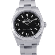 Load image into Gallery viewer, ROLEX Explorer 36 W36mm Stainless Steel Black Dial124270
