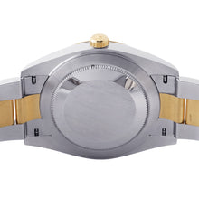 将图像加载到图库查看器中，ROLEX Datejust W41mm Stainless Steel K18YG Black Dial126303G

