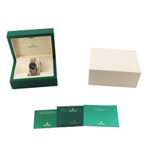 将图像加载到图库查看器中，ROLEX Datejust W41mm Stainless Steel K18YG Black Dial126303G
