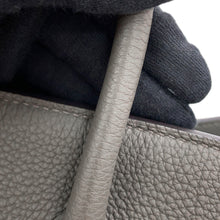 将图像加载到图库查看器中，HERMES Birkin Gris Meyer Togo Leather Size 30
