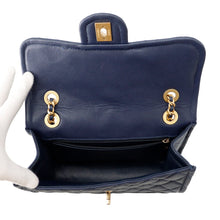 Load image into Gallery viewer, CHANEL Matelasse flap Chain Shoulder Navy Caviar Leather
