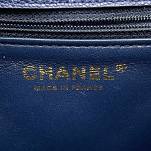 Load image into Gallery viewer, CHANEL Matelasse flap Chain Shoulder Navy Caviar Leather
