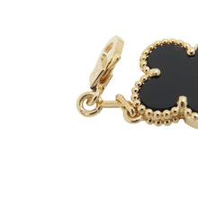 将图像加载到图库查看器中，Van Cleef &amp; Arpels Vintage Alhambra 5 Motif BraceletVCARA41300 18K Yellow Gold
