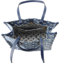 Load image into Gallery viewer, LOUIS VUITTON Onthego BlueM59608 Monogram / Jaguar Denim Size MM
