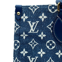 Load image into Gallery viewer, LOUIS VUITTON Onthego BlueM59608 Monogram / Jaguar Denim Size MM
