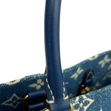 Load image into Gallery viewer, LOUIS VUITTON Onthego BlueM59608 Monogram / Jaguar Denim Size MM
