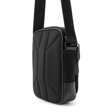 将图像加载到图库查看器中，BURBERRY Shoulder Bag Black/Multicolor Canvas Leather
