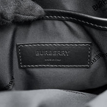 将图像加载到图库查看器中，BURBERRY Shoulder Bag Black/Multicolor Canvas Leather
