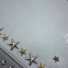 Load image into Gallery viewer, JIMMY CHOO Pegasus 2WAY Bag Gray Soft Grainy Calf Leather Size Mini

