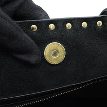 Load image into Gallery viewer, Valentino Garavani Rock Studded Pet Tote Black/White Leather
