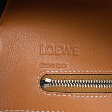 Load image into Gallery viewer, LOEWE TBackpack Small Blue/Tan316.28.P32 Denim Leather Size Small
