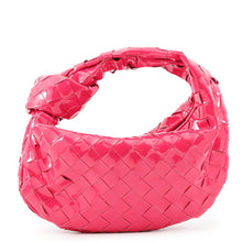 将图像加载到图库查看器中，Bottega Veneta Mini Jodie Handbag Pink651876V1GG06431 Patent Leather
