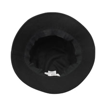 将图像加载到图库查看器中，CELINE logo bucket hat Size L Black/White2AUO4968P Cotton100%
