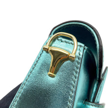Load image into Gallery viewer, GUCCI Horsebit 1955 Nano Shoulder MetalicLight Blue760253 Leather Size Nano
