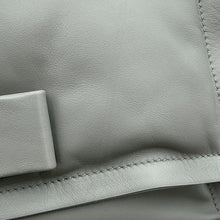 Load image into Gallery viewer, Ferragamo Viva Bow Chain Shoulder Bag Gray211287 Calf Leather
