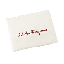 Load image into Gallery viewer, Ferragamo Viva Bow Chain Shoulder Bag Gray211287 Calf Leather
