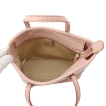 将图像加载到图库查看器中，MCM Rabbit print 2-way bag PinkMWP7SXL45PZ001 Leather
