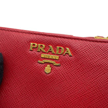 将图像加载到图库查看器中，PRADA Compact wallet Red1ML018 Leather
