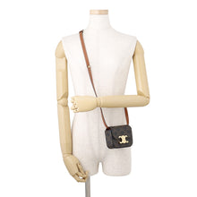 Load image into Gallery viewer, CELINE Mini Claude Triomphe Shoulder Tan10I512DQB.04LU PVC Leather
