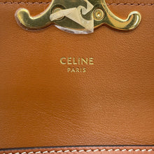 Load image into Gallery viewer, CELINE Mini Claude Triomphe Shoulder Tan10I512DQB.04LU PVC Leather
