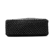 Load image into Gallery viewer, LOEWE Standard A5 2-Way Bag Black/WhiteA563S30X09 Raffia Leather
