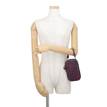 Load image into Gallery viewer, Dior I Love Paris Phone Holder Navy/Red Leather
