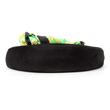 Load image into Gallery viewer, BALENCIAGA Opera Clutch Bag Black/Green570030 suede
