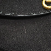 Load image into Gallery viewer, BALENCIAGA Opera Clutch Bag Black/Green570030 suede

