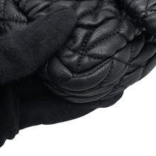Load image into Gallery viewer, MIUMIU Nappa Crystal Matelassé Shoulder Bag Black Leather
