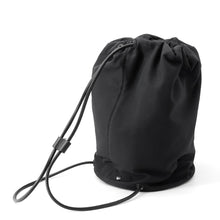Load image into Gallery viewer, The Row Sporty Pouch Black Canvas Leather
