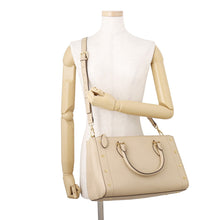 Load image into Gallery viewer, MCM Visetos 2WAY Bag BeigeMWT3SAF38IG001 Leather
