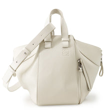 Load image into Gallery viewer, LOEWE Hammock bag WhiteA538S35X51 Leather Size Small
