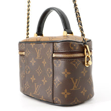 将图像加载到图库查看器中，LOUIS VUITTON Vanity NV NoirM45165 Monogram Monogram Reverse Canvas Size PM
