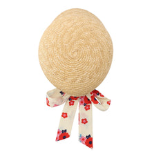 Load image into Gallery viewer, MIUMIU Straw cap Size M Beige/Multicolor5HC154 Straw Silk
