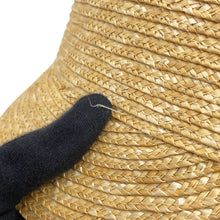 Load image into Gallery viewer, MIUMIU Straw cap Size M Beige/Multicolor5HC154 Straw Silk
