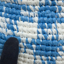将图像加载到图库查看器中，PRADA Bucket hat Size S Blue/White1HC137 Raffia
