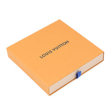 Load image into Gallery viewer, LOUIS VUITTON LV Bloom Scrunchie Noir/WhiteM96662 Silk100%
