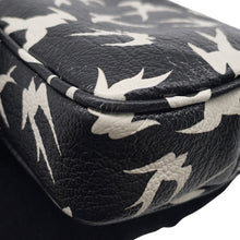 将图像加载到图库查看器中，MIUMIU Swallow Print Shoulder Black/White5ZH011 Leather
