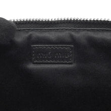 将图像加载到图库查看器中，MIUMIU Swallow Print Shoulder Black/White5ZH011 Leather
