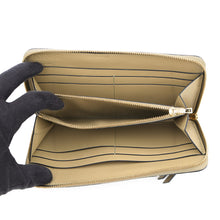 Load image into Gallery viewer, LOEWE Puzzle Zip Around Wallet Beige/Brown Leather
