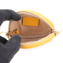 将图像加载到图库查看器中，GUCCI Ophidia GGFlora Round Coin Purse Yellow/Multicolor574840 92YBC 9781 PVC/Leather
