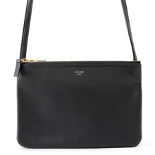 Load image into Gallery viewer, CELINE Trio Shoulder Black192033 Leather Size Small
