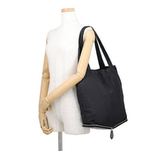 Load image into Gallery viewer, Berluti Calligraphy Eco Bag Black/Gray Nylon Leather
