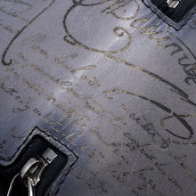 Load image into Gallery viewer, Berluti Calligraphy Eco Bag Black/Gray Nylon Leather
