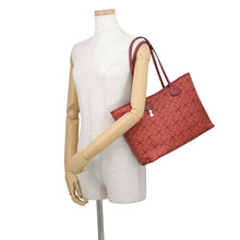 Load image into Gallery viewer, CELINE Saruki Tote Red/Orange PVC Leather
