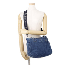 Load image into Gallery viewer, MIUMIU 2WAY tote Blue5BG236 Denim
