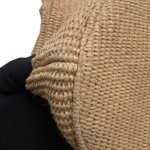 将图像加载到图库查看器中，JIMMY CHOO Beach Tote Beige Raffia

