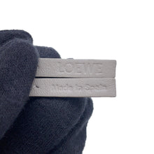 Load image into Gallery viewer, LOEWE Anagram Bag Charm White/Light Blue/Gray Leather
